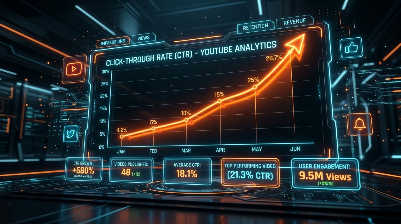 Comment Doubler son CTR YouTube et Forcer l'Algorithme à Booster Vos Vidéos en 2026